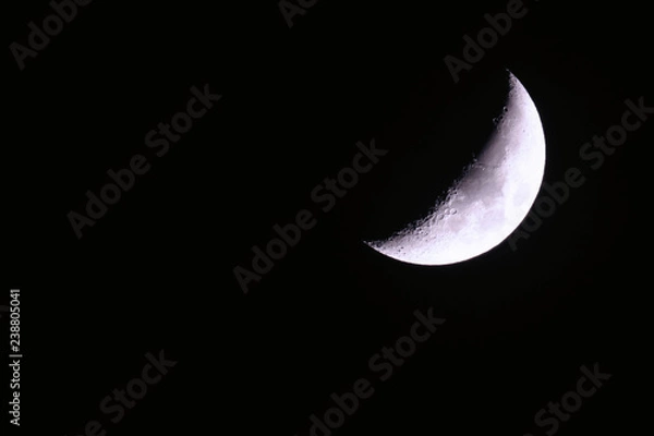 Obraz Crescent moon photograph