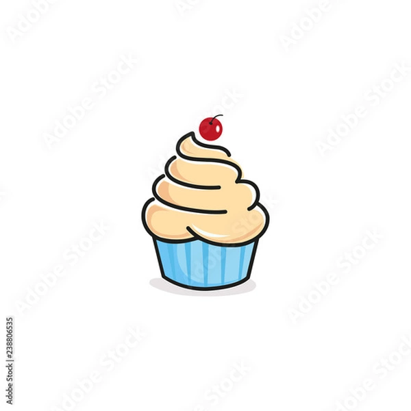 Obraz Cake vector