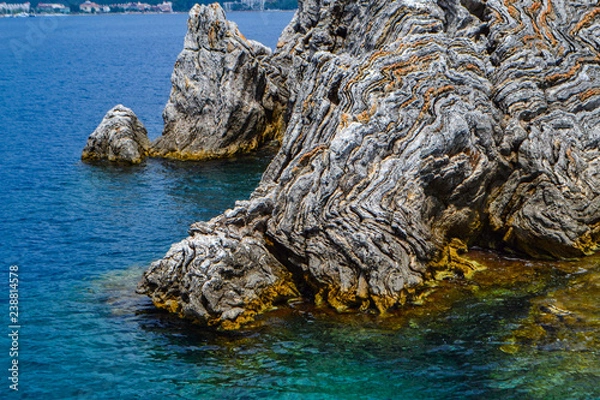 Obraz Large rocks on the background of the sea