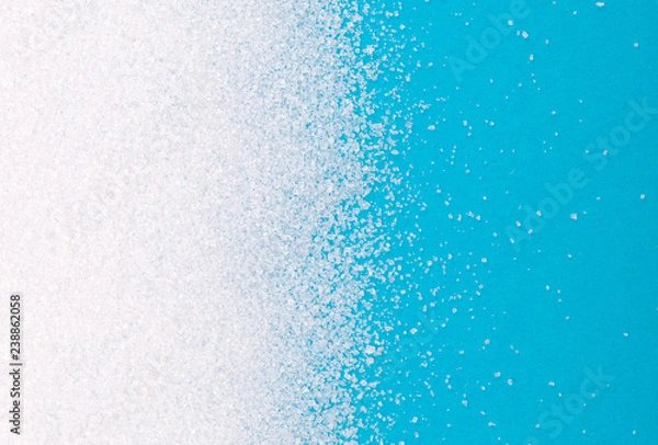 Obraz White sugar background