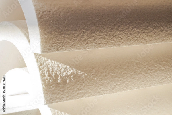 Obraz Products from Styrofoam , covered with decorative putty