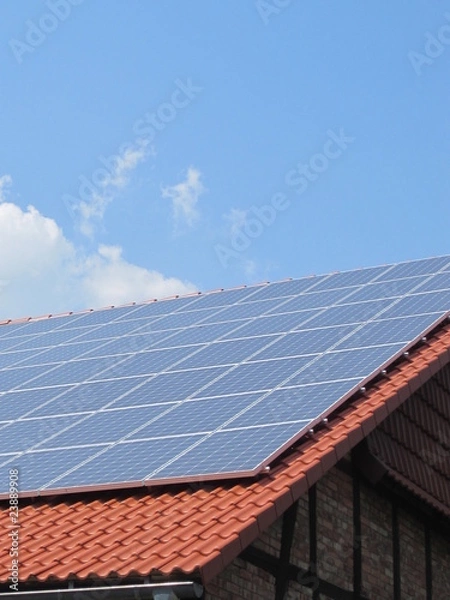 Fototapeta Solaranlage