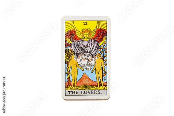 Fototapeta タロットカード　恋人