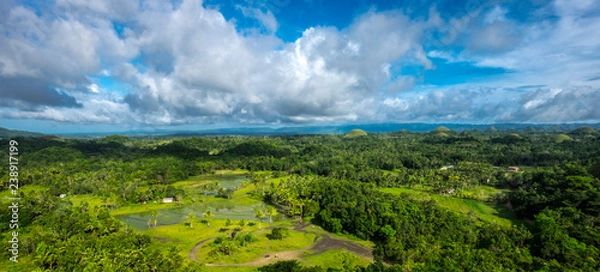 Fototapeta Bohol. Chocolate hills.