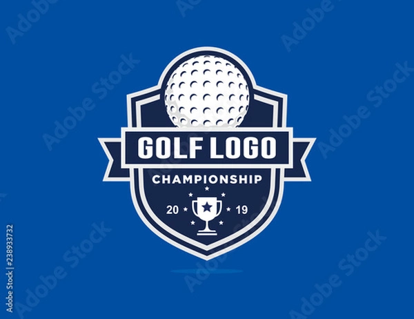Obraz Golf logo template