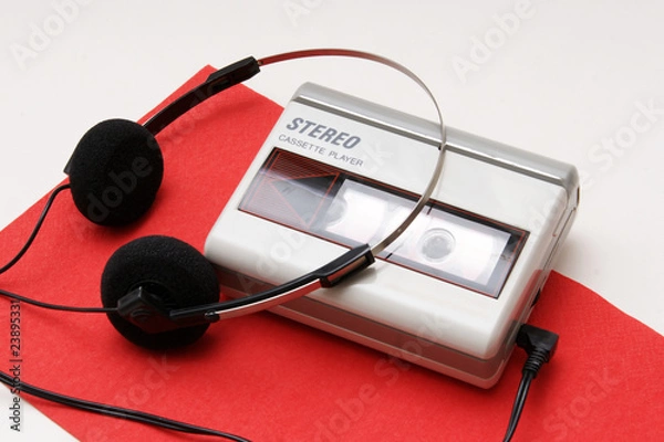 Obraz stereo cassette player