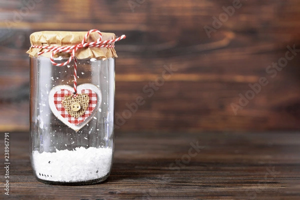 Fototapeta Heart in the jar