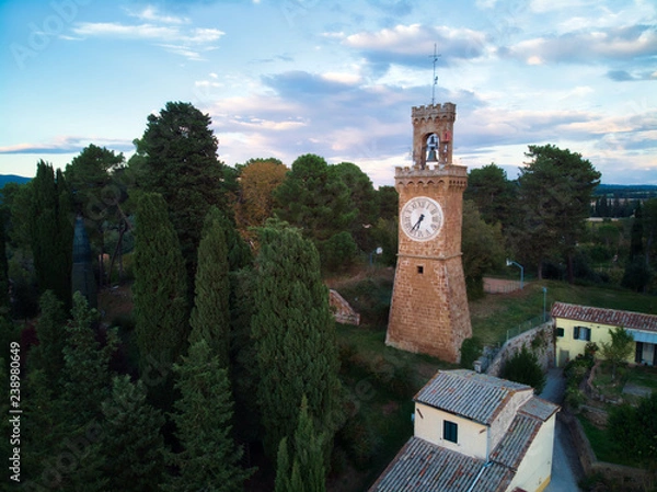 Obraz Bell tower in Acquapendente