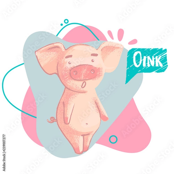 Obraz vector cartoon illustration