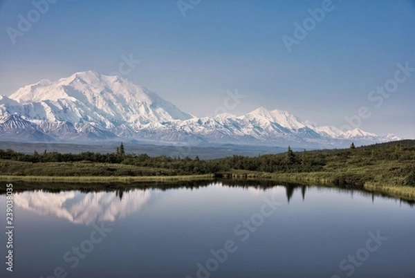 Fototapeta Denali and Alaska Range