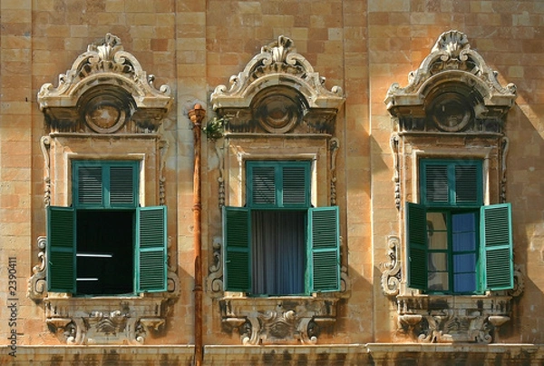 Obraz windows from malta
