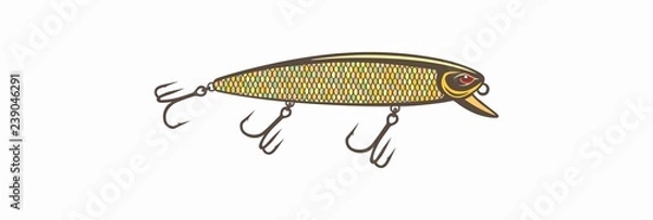 Obraz przynęty wędkarskie