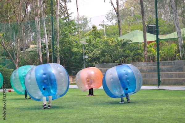 Obraz Team outdoor activity