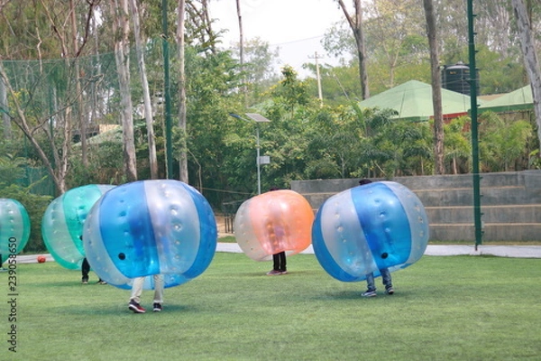 Obraz Team outdoor activity