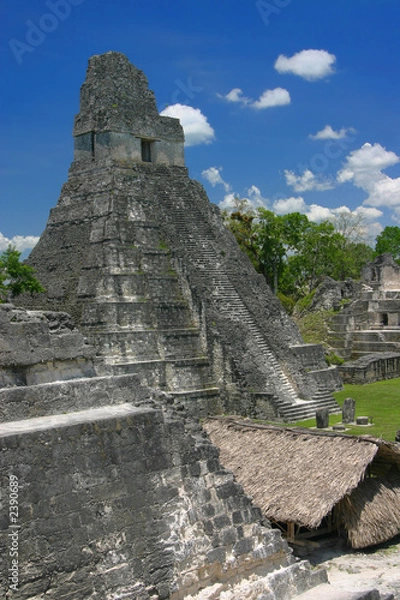 Obraz jaguar temple, tikal