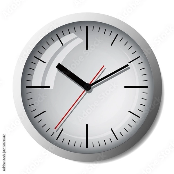 Obraz Clock icon. World time concept.