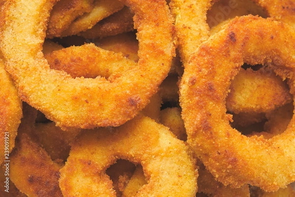 Fototapeta Breaded Zucchini Rings