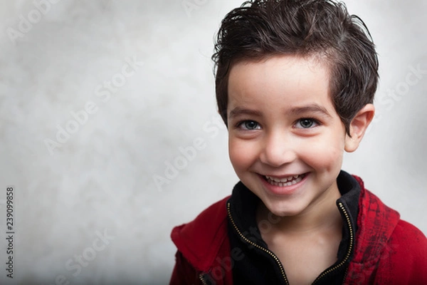 Obraz Happy boy smiling