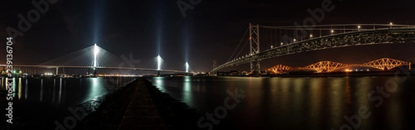 Fototapeta The Forth Bridges