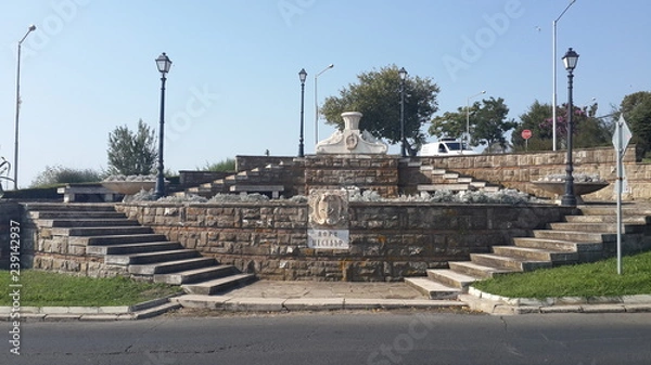 Obraz ancient roman amphitheater in istanbul turkey