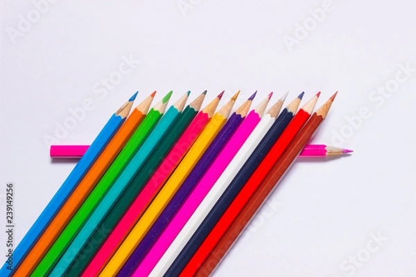 Obraz Набор цветных карандашей.