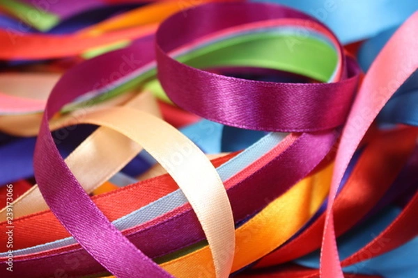 Obraz Different colorful ribbons 