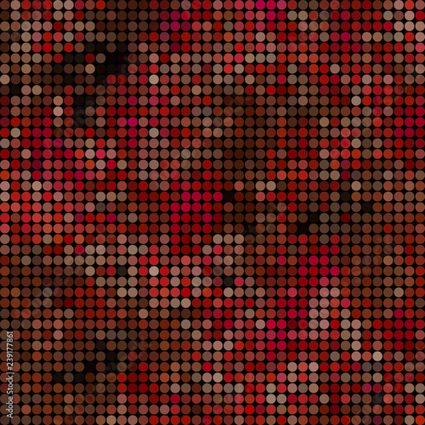 Fototapeta abstract vector colored round dots background