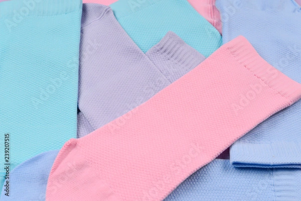 Obraz Colorful collection of cotton socks.