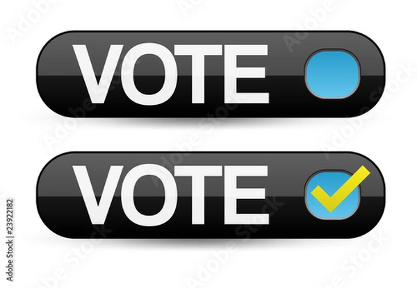 Fototapeta Vote Button