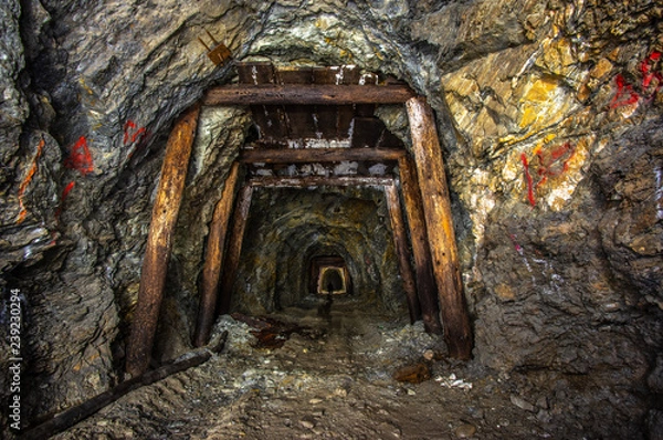 Obraz Stara kopalnia złota