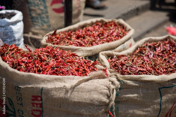 Obraz Bags of Chilly Peppers