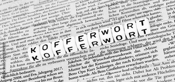 Fototapeta Kofferwort