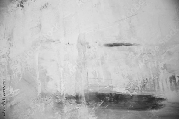 Obraz B&W stone and wall texture