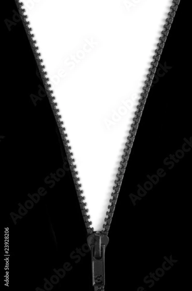 Fototapeta zipper