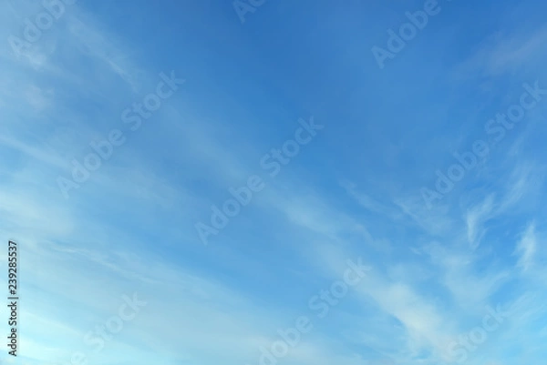 Fototapeta Diagonal clouds