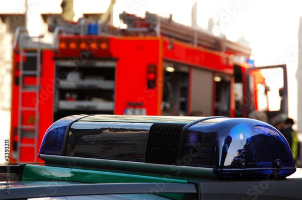 Obraz feuerwehreinsatz