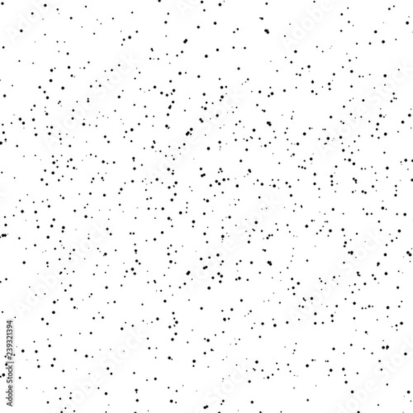 Fototapeta Stars dot and spots scatter glitter on white abstract background vector illustration