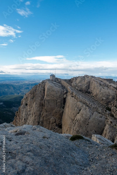 Fototapeta Views from the peñagolosa peak in Castellon