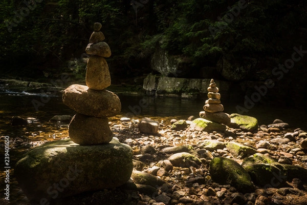 Fototapeta stone in krkonoše