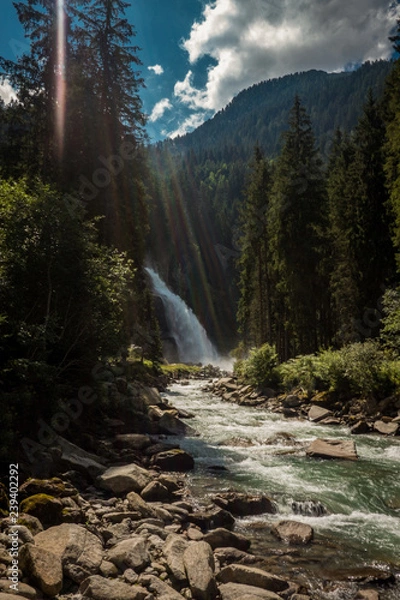 Obraz waterfall in austria