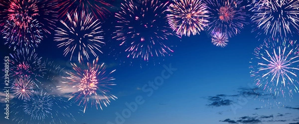 Obraz Wunderschönes Feuerwerk