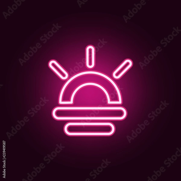 Fototapeta sunrise icon. web icons universal set for web and mobile