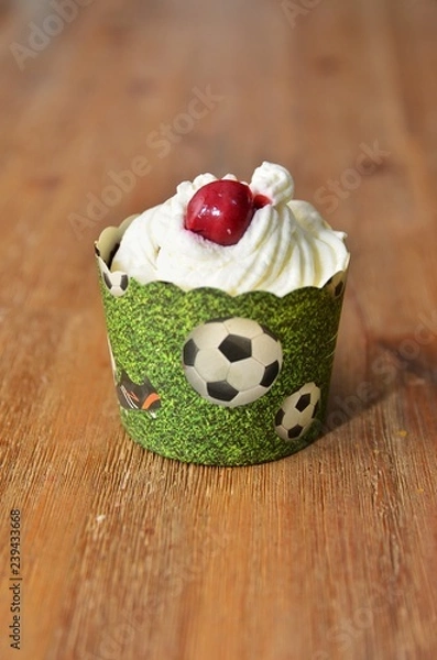 Obraz creamed cupcake