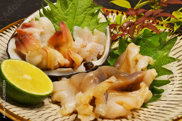 Fototapeta ホッキ貝で一杯