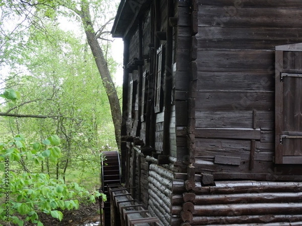 Obraz abandoned old house