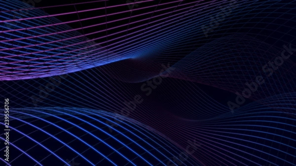 Fototapeta Wired Waves