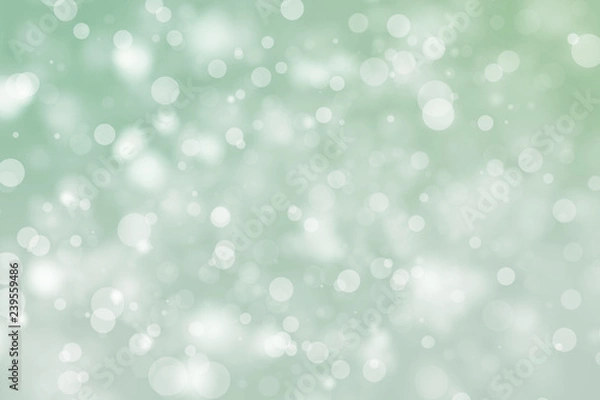 Fototapeta Shiny bokeh blur background. Glowing glitter circle particles holiday.