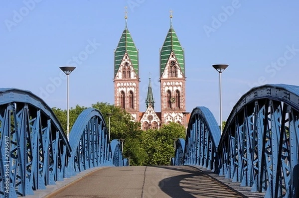 Obraz Freiburg - Stühlinger Kirche