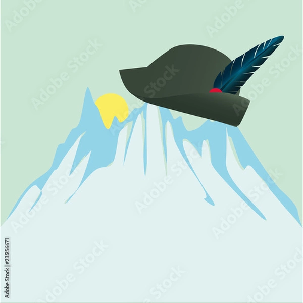 Obraz alpino