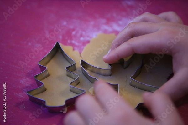 Fototapeta Weihnachten, Backen